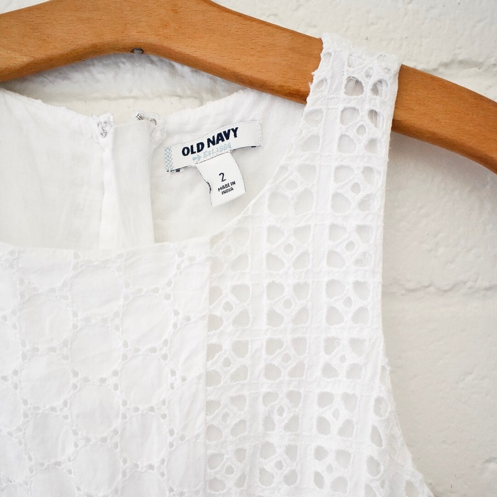 Old Navy White Summer Dress